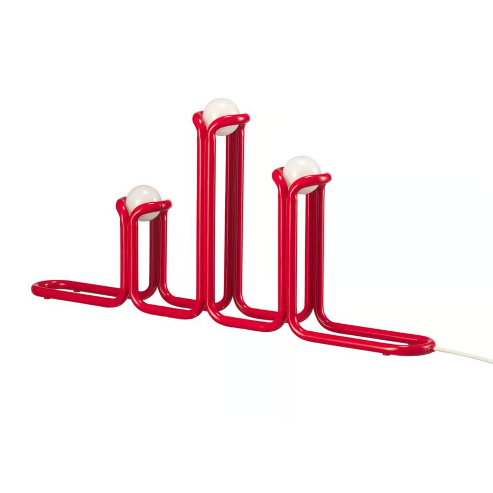 IKEA STRÅLA LED Candelabra, Metal Red